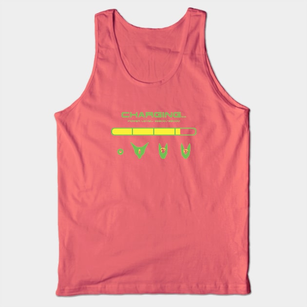 CHARGING CELL Tank Top by Massucci